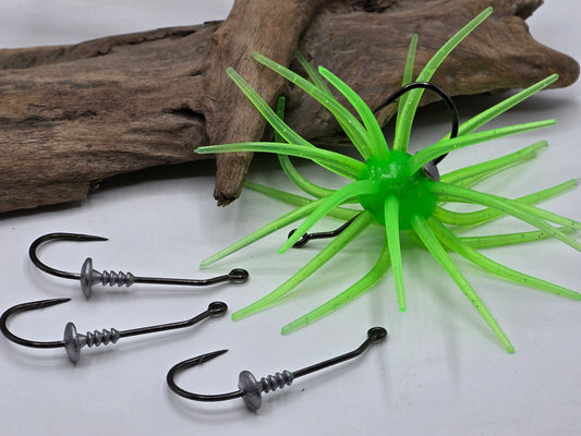 1/8oz Urchin hooks (4 pack)