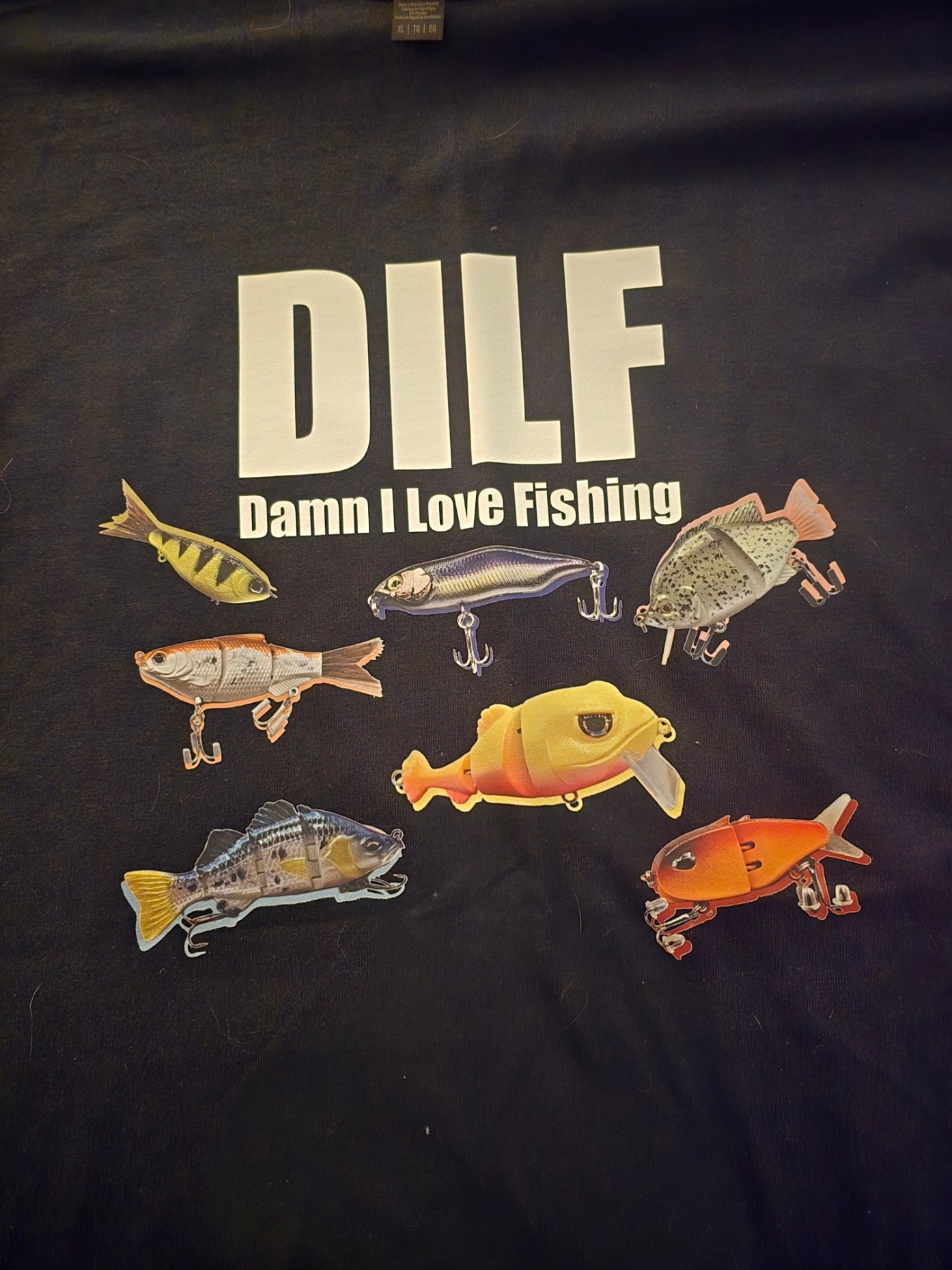 SBS "DILF" T-Shirt (Damn I love Fishing)